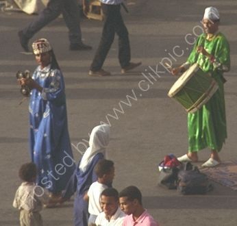 Musician, Place Jemaa el-Fna, Marrakech